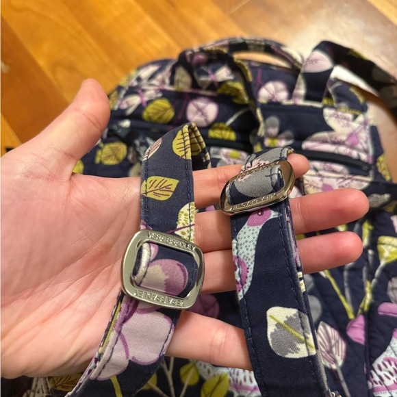 Vera Bradley small backpack in retired "Floral Nightingale" - Picture 13 of 13